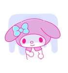 マイメロディ PINK！PINK！（個別スタンプ：25）