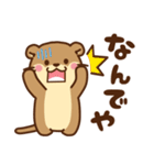 コツメカワウソ♡毎日使える大阪弁 大阪府（個別スタンプ：34）
