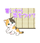 まんまるチビ猫たちの夏（個別スタンプ：20）
