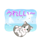 まんまるチビ猫たちの夏（個別スタンプ：30）