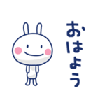 ほぼ白うさぎ ポップタッチ風9（個別スタンプ：17）