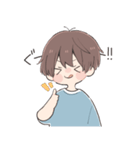 だいすきな人へ届けるスタンプ 男の子（個別スタンプ：10）