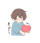 だいすきな人へ届けるスタンプ 男の子（個別スタンプ：12）