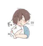 だいすきな人へ届けるスタンプ 男の子（個別スタンプ：18）