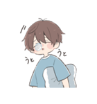 だいすきな人へ届けるスタンプ 男の子（個別スタンプ：19）