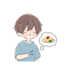 だいすきな人へ届けるスタンプ 男の子（個別スタンプ：21）