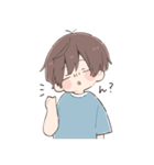 だいすきな人へ届けるスタンプ 男の子（個別スタンプ：25）
