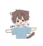 だいすきな人へ届けるスタンプ 男の子（個別スタンプ：28）