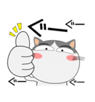 ハチワレ猫★動物パペット大集合 再び（個別スタンプ：5）