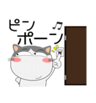 ハチワレ猫★動物パペット大集合 再び（個別スタンプ：9）