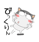 ハチワレ猫★動物パペット大集合 再び（個別スタンプ：18）