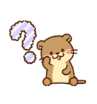 コツメカワウソ 毎日つかえる 星ver（個別スタンプ：30）