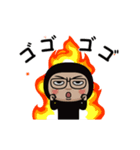 黒タイツのメガネ（個別スタンプ：18）