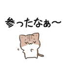 毎日五月病なねこたち9（個別スタンプ：33）