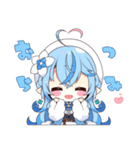 ホロライブ公式スタンプ「雪花ラミィ」（個別スタンプ：2）
