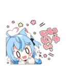 ホロライブ公式スタンプ「雪花ラミィ」（個別スタンプ：3）