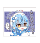 ホロライブ公式スタンプ「雪花ラミィ」（個別スタンプ：21）