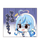 ホロライブ公式スタンプ「雪花ラミィ」（個別スタンプ：23）