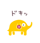 花色☆ゾウのパレット（個別スタンプ：15）