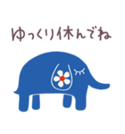 花色☆ゾウのパレット（個別スタンプ：38）