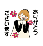 ふんわりリボンちゃん10 ♡ 日常・敬語（個別スタンプ：10）