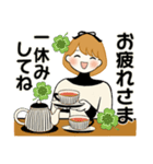 ふんわりリボンちゃん10 ♡ 日常・敬語（個別スタンプ：14）