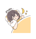 だいすきな人へ届けるスタンプ 女の子（個別スタンプ：2）