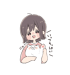 だいすきな人へ届けるスタンプ 女の子（個別スタンプ：3）