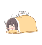 だいすきな人へ届けるスタンプ 女の子（個別スタンプ：6）