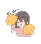だいすきな人へ届けるスタンプ 女の子（個別スタンプ：9）