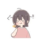 だいすきな人へ届けるスタンプ 女の子（個別スタンプ：10）