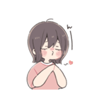 だいすきな人へ届けるスタンプ 女の子（個別スタンプ：30）