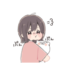 だいすきな人へ届けるスタンプ 女の子（個別スタンプ：32）