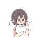 だいすきな人へ届けるスタンプ 女の子（個別スタンプ：33）