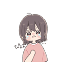 だいすきな人へ届けるスタンプ 女の子（個別スタンプ：35）