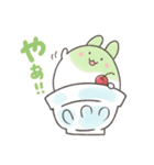 かき氷うさぎ（個別スタンプ：1）