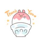 かき氷うさぎ（個別スタンプ：4）
