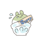 かき氷うさぎ（個別スタンプ：5）