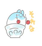 かき氷うさぎ（個別スタンプ：17）