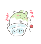 かき氷うさぎ（個別スタンプ：18）