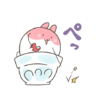 かき氷うさぎ（個別スタンプ：35）