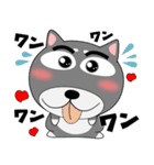 今日は、黒柴くん（個別スタンプ：2）