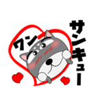 今日は、黒柴くん（個別スタンプ：16）