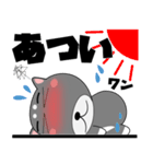 今日は、黒柴くん（個別スタンプ：27）