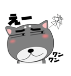 今日は、黒柴くん（個別スタンプ：35）