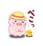 Butaさんの夏（個別スタンプ：14）
