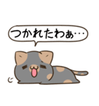 毎日五月病なねこたち 大阪 関西弁（個別スタンプ：11）