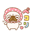 パグの日♡パグちゃん（個別スタンプ：11）