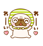 パグの日♡パグちゃん（個別スタンプ：12）