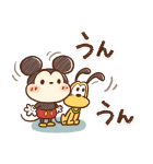 Honobono画♪ミッキー＆フレンズ（個別スタンプ：4）